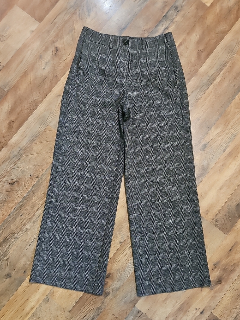 👖Rachel Zoe Gray Glen Plaid Dress Pants